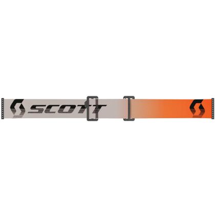 Masque cross Scott Prospect AMP grey/orange gold chrome works 2024 - Gris / Orange