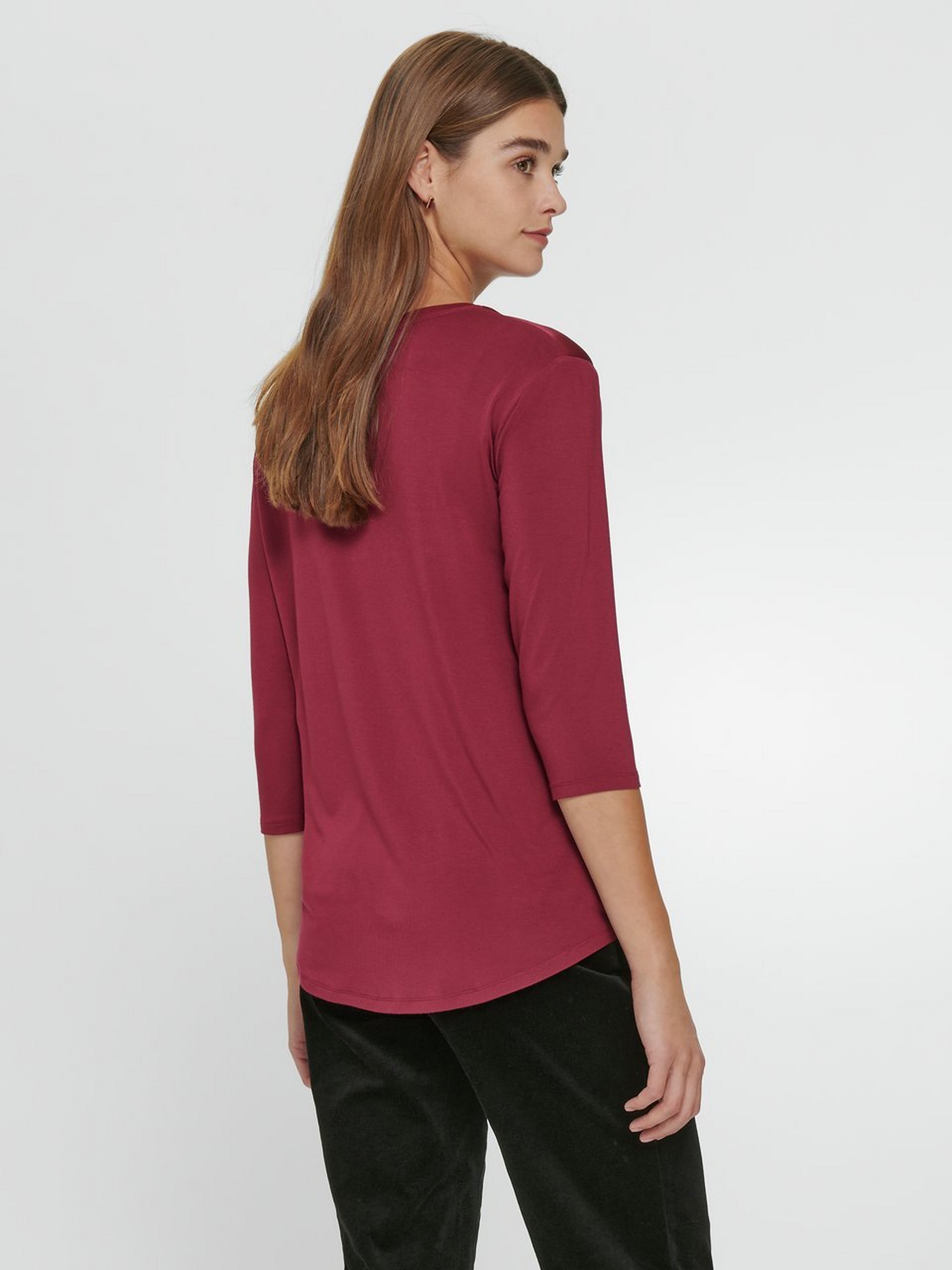 Blusen-Shirt mit Seide