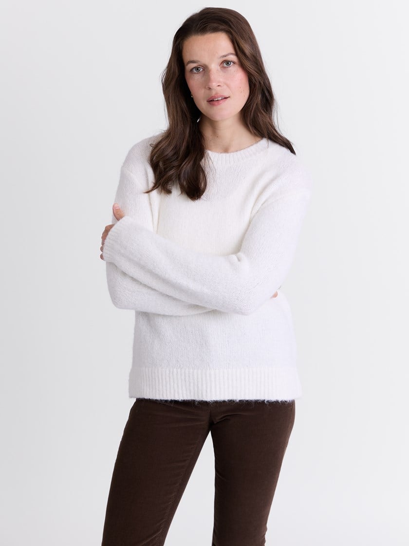 Kallie genser Marshmallow
