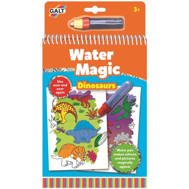 Malblock - Water Magic - Dinosaurier