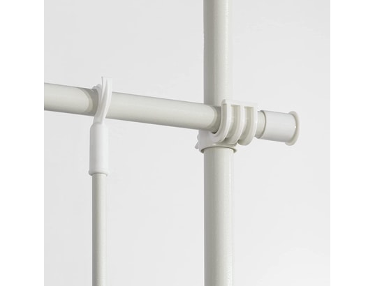 SOBUY - Penderie Frg109-w télescopique garde-robe système herkule, 2 barres p...