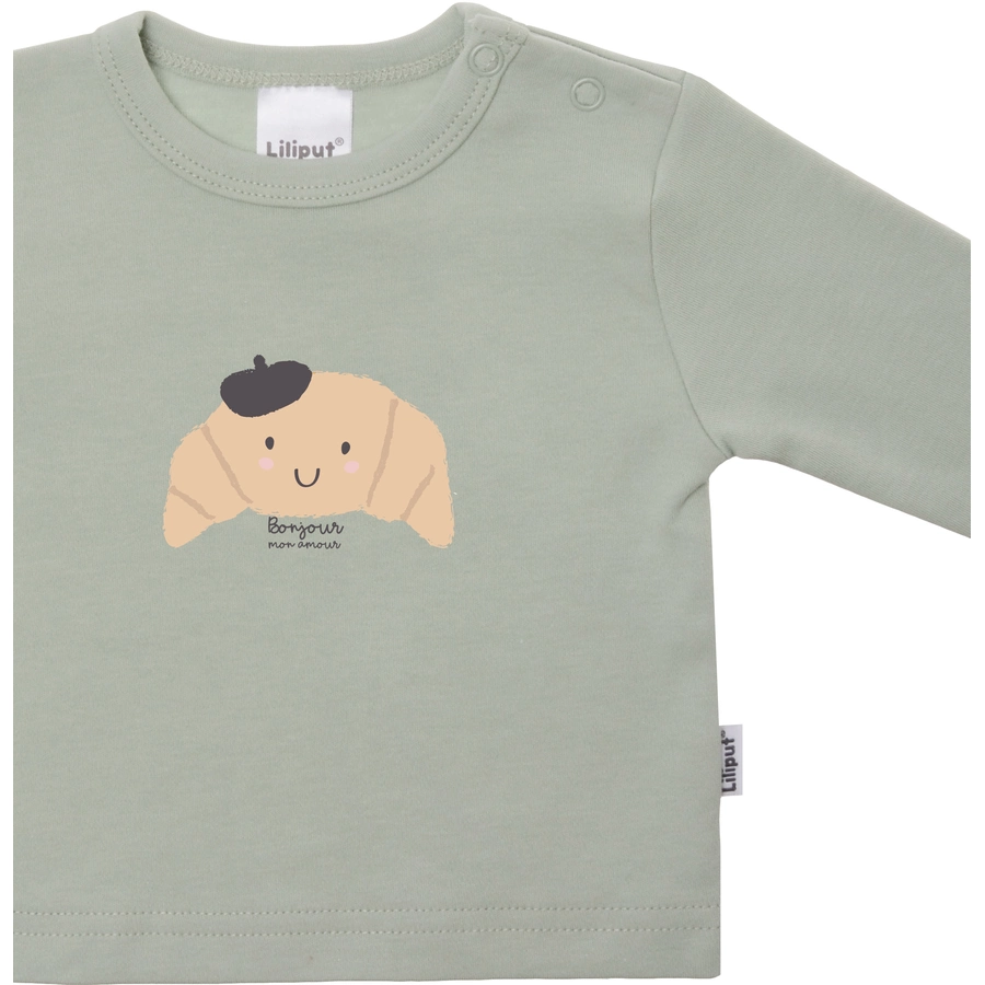 Liliput Langarmshirt Croissant mint