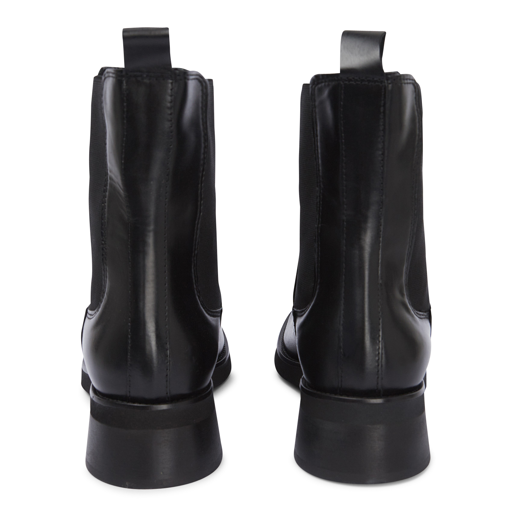 PARISSE - Bottines en cuir| Noir