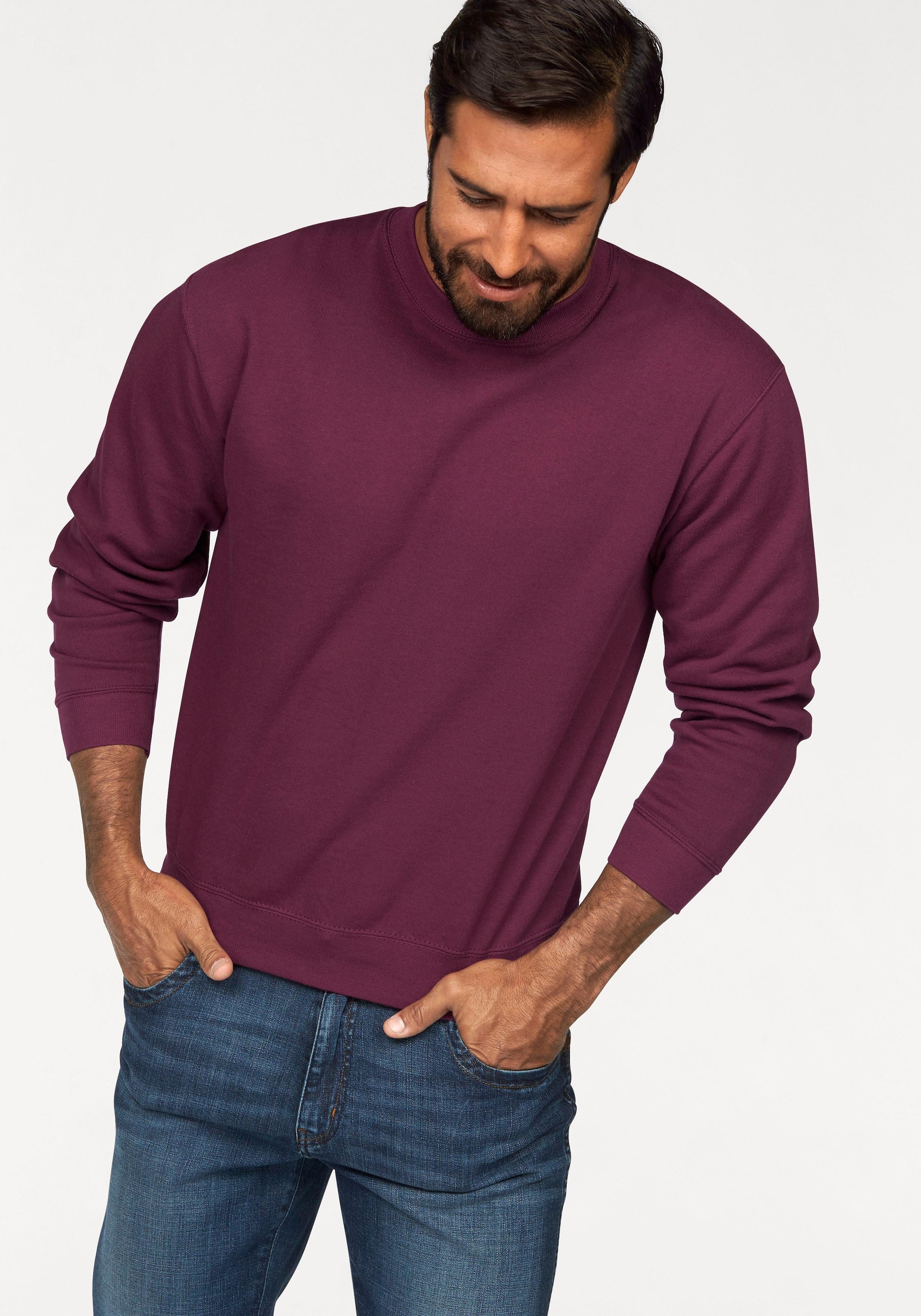 Fruit of the Loom Sweatshirt , im unifarbenen Design