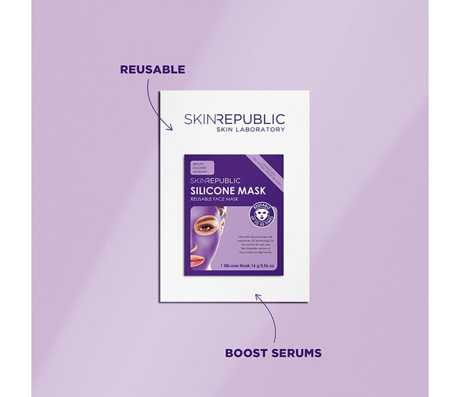 SKINREPUBLIC Silicone Mask wiederverwendbare Silikonmaske
