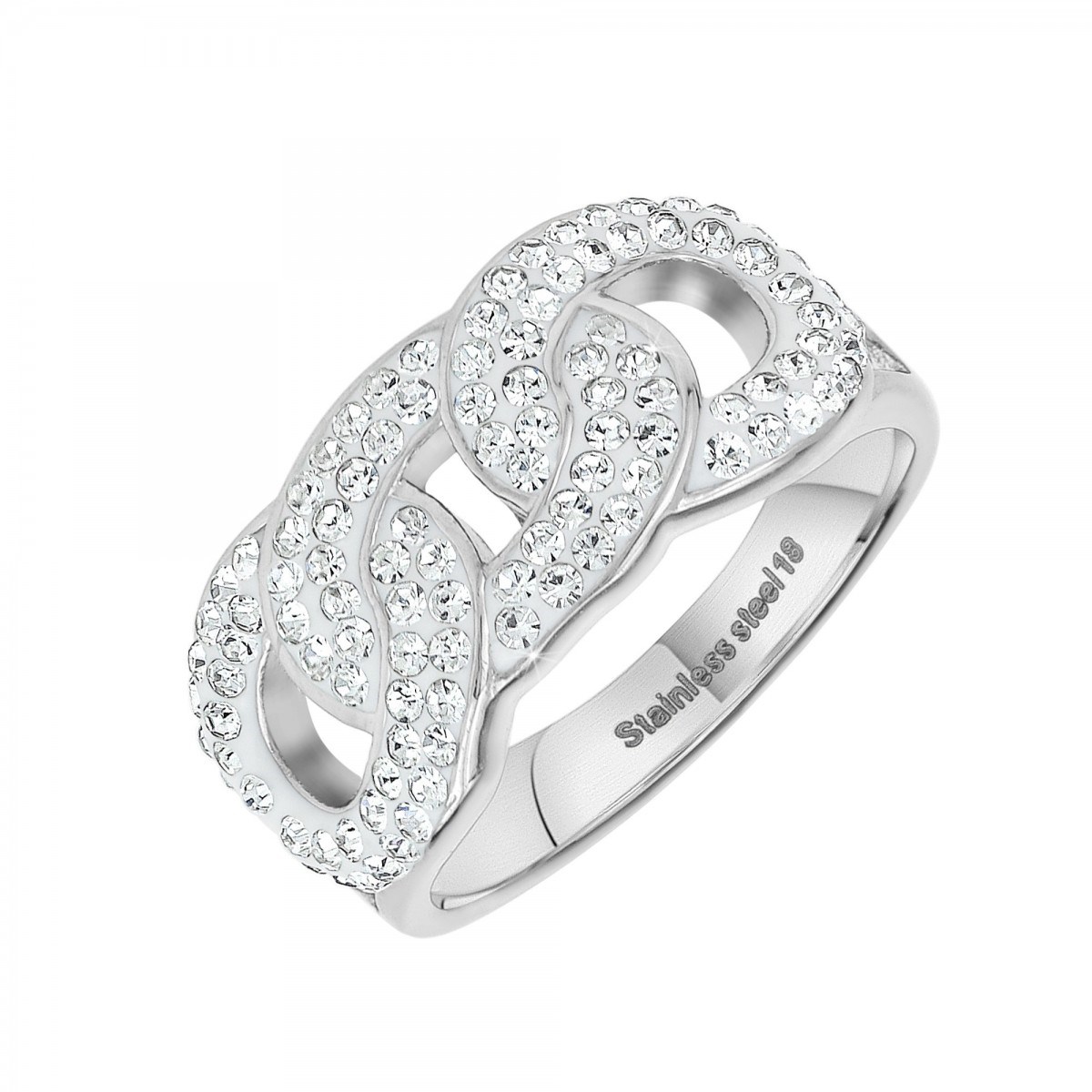 Bague SC Crystal ornée de Cristaux scintillants
