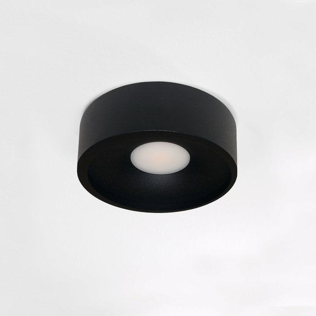 Artdelight Plafondlamp Orlando Zwart Ã 14cm