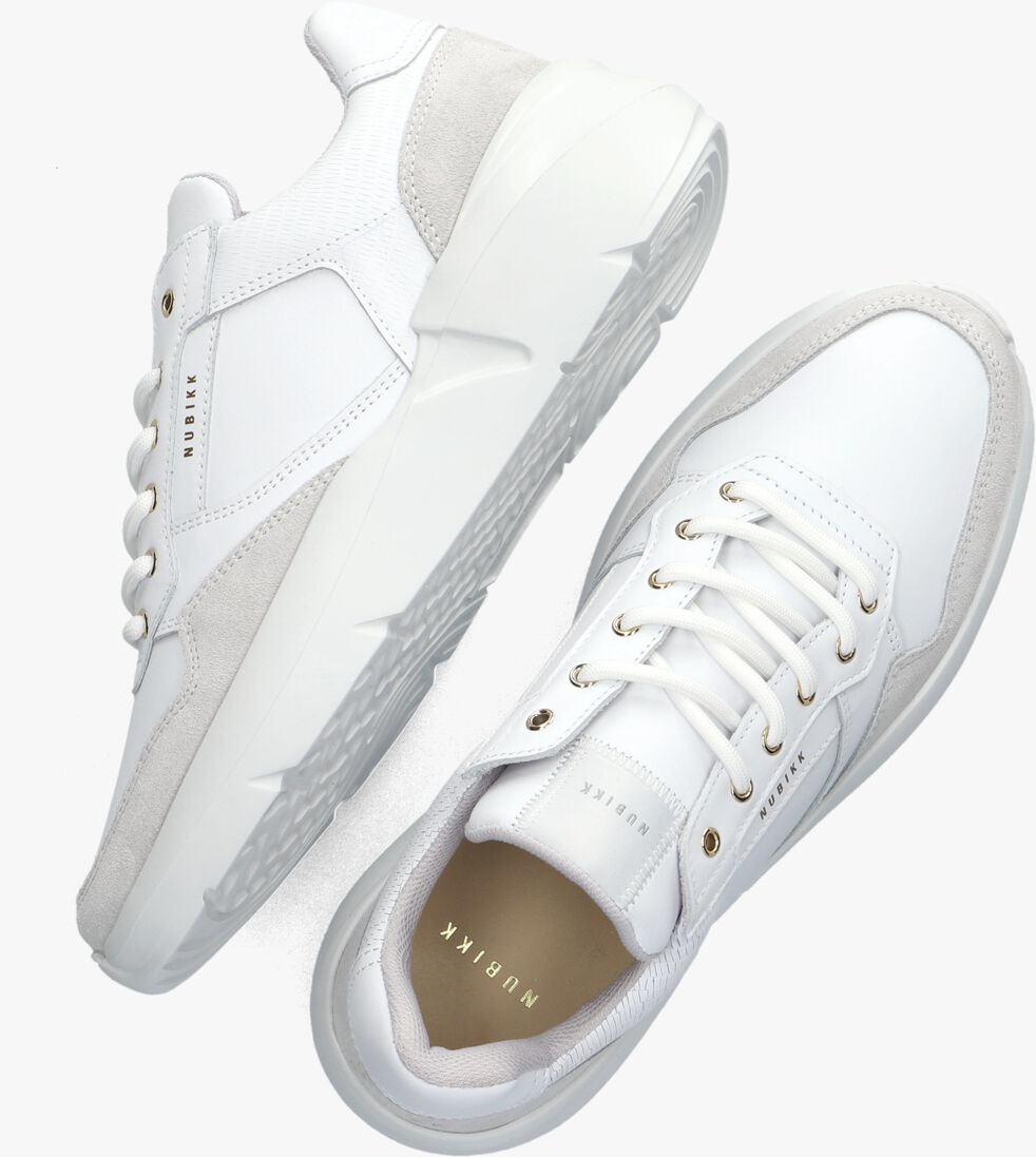 NUBIKK witte nubikk lage sneakers roque road wave