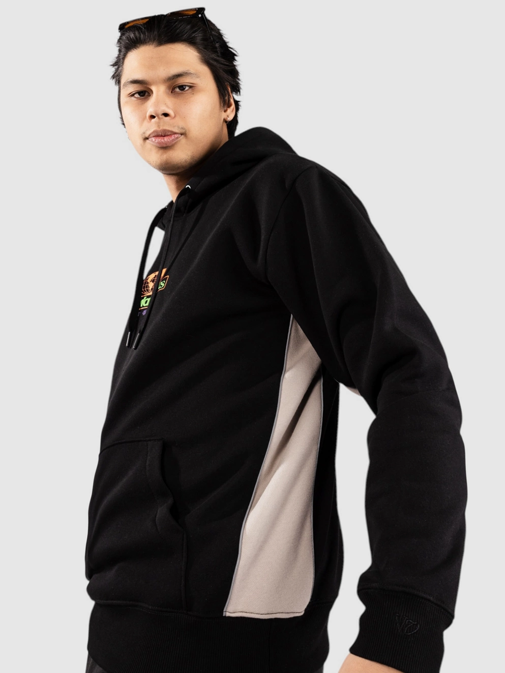 Rivvia Projects Global Projects Hoodie black grey