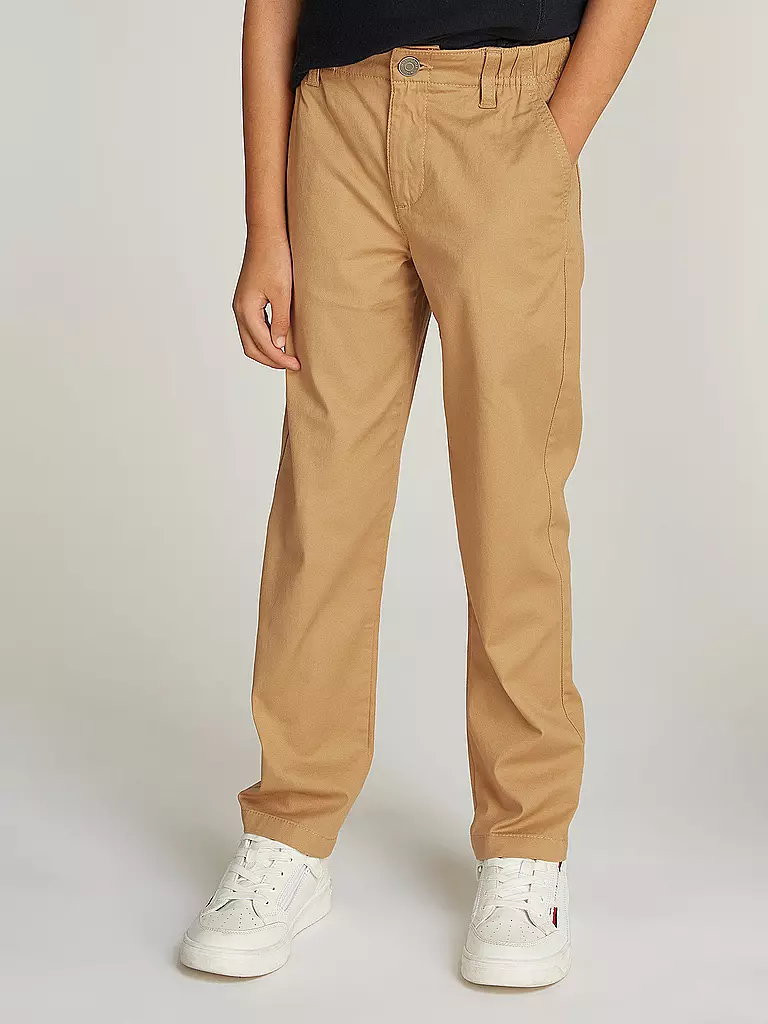 TOMMY HILFIGER Jungen Hose beige