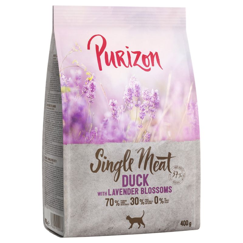 Purizon Single Meat canard, fleurs de lavande