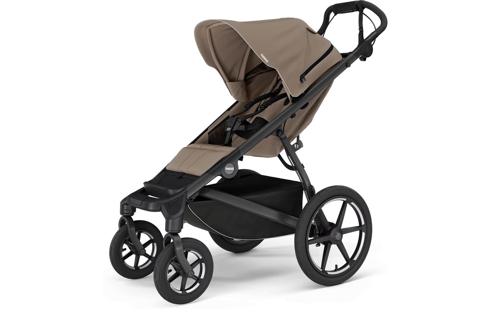 Buggy Urban Glide 4-wheel Taupe<br>Vielseitiger 4-Rad-Kinderwagen für alle Terrains mit Handbremse und kompakter Einhandfaltung