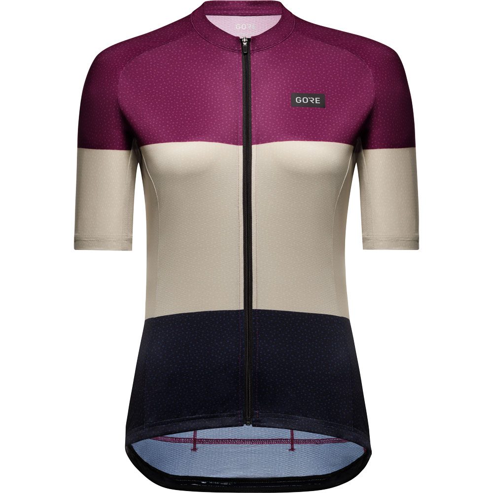 GOREWEAR Spirit Stripes Radtrikot Damen tech beige