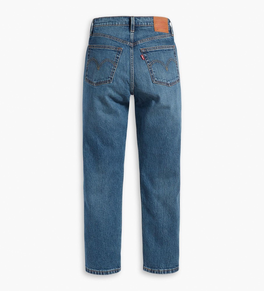 Calça jeans Levi's 501 Crop Azul Índigo Escuro
