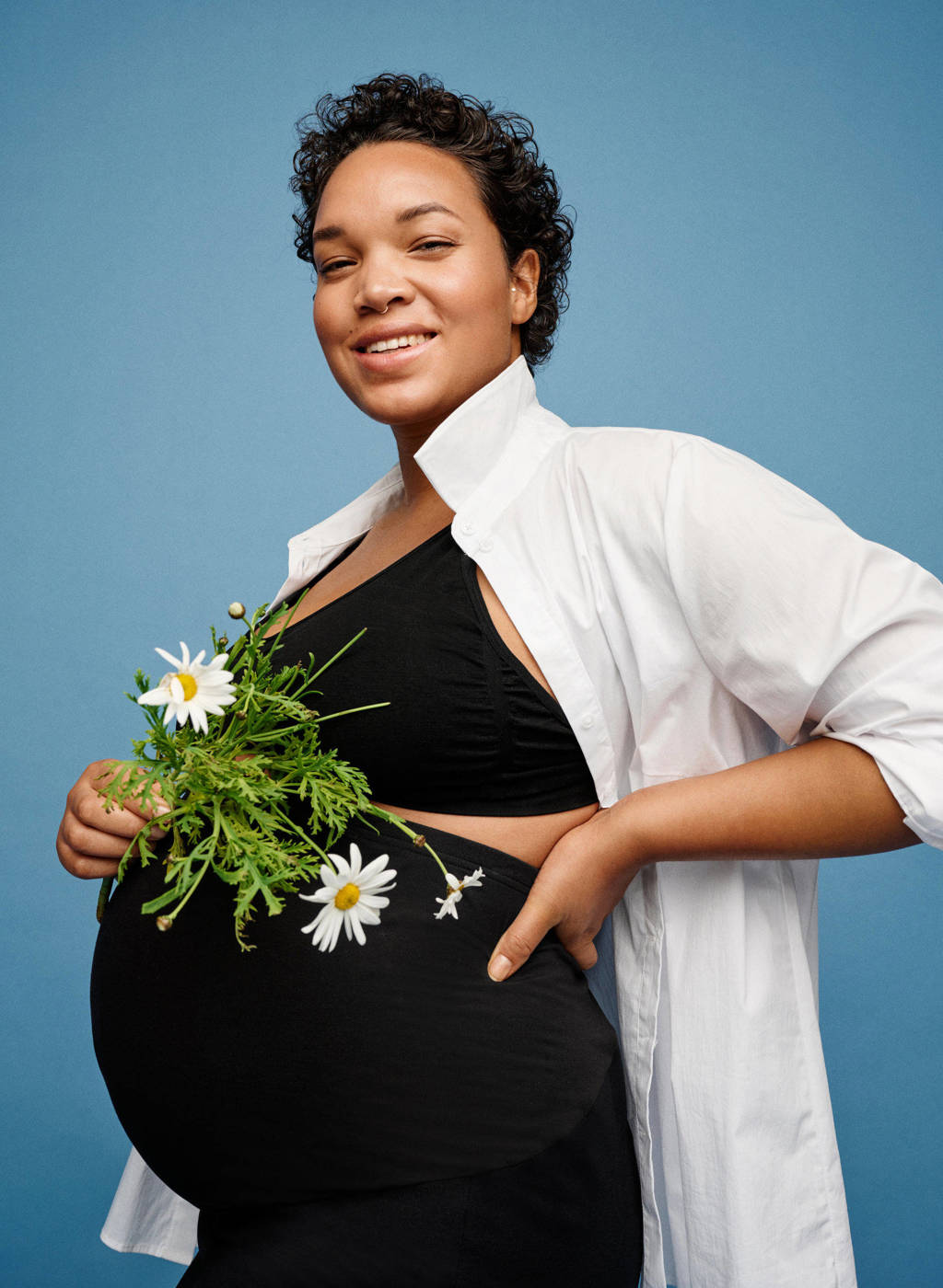 Zizzi Maternity zwangerschapsrok zwart