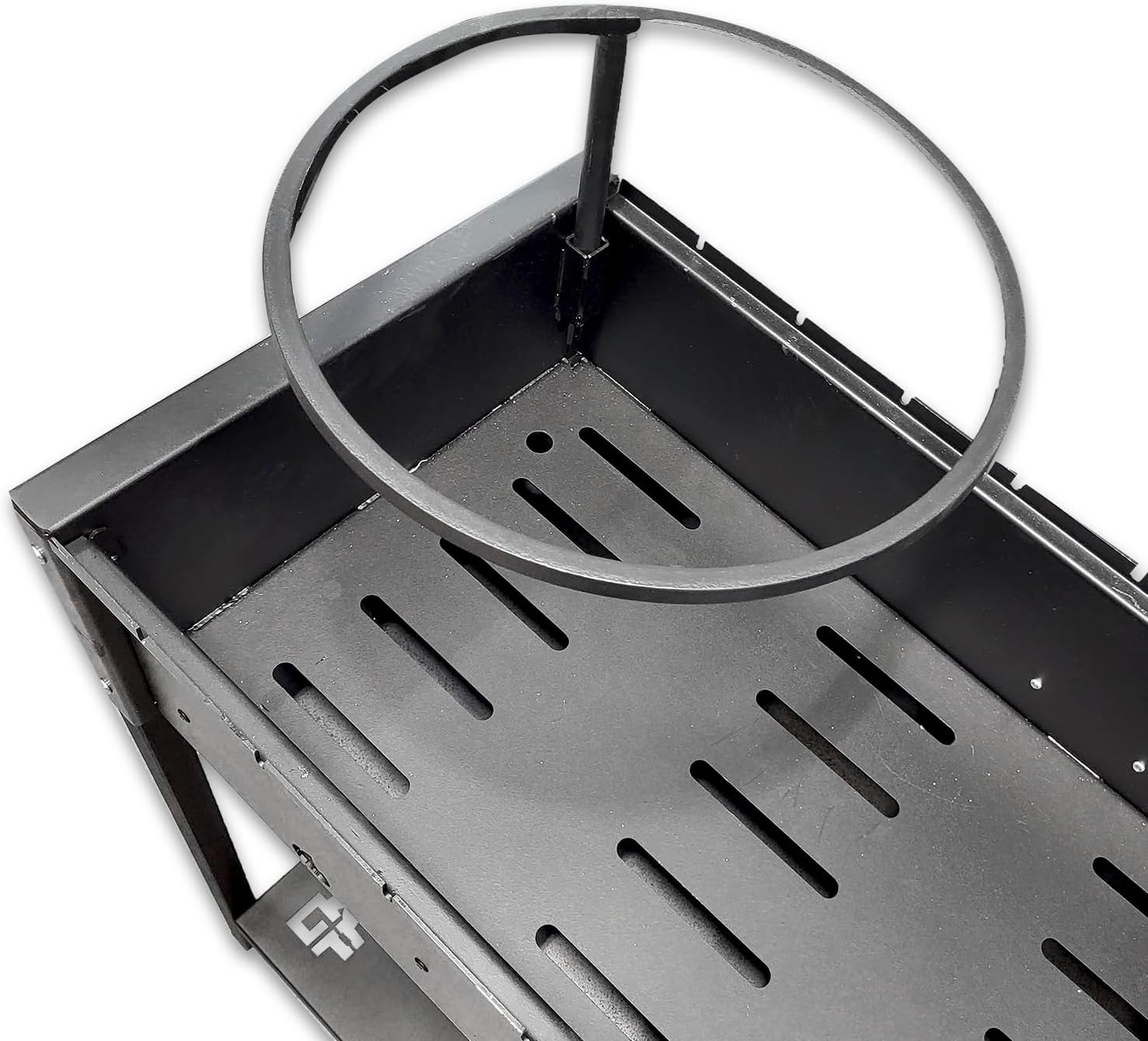 Grillpeter Mangal Batyr 80 Schaschlikgrill mit Ablage und Topfhalter