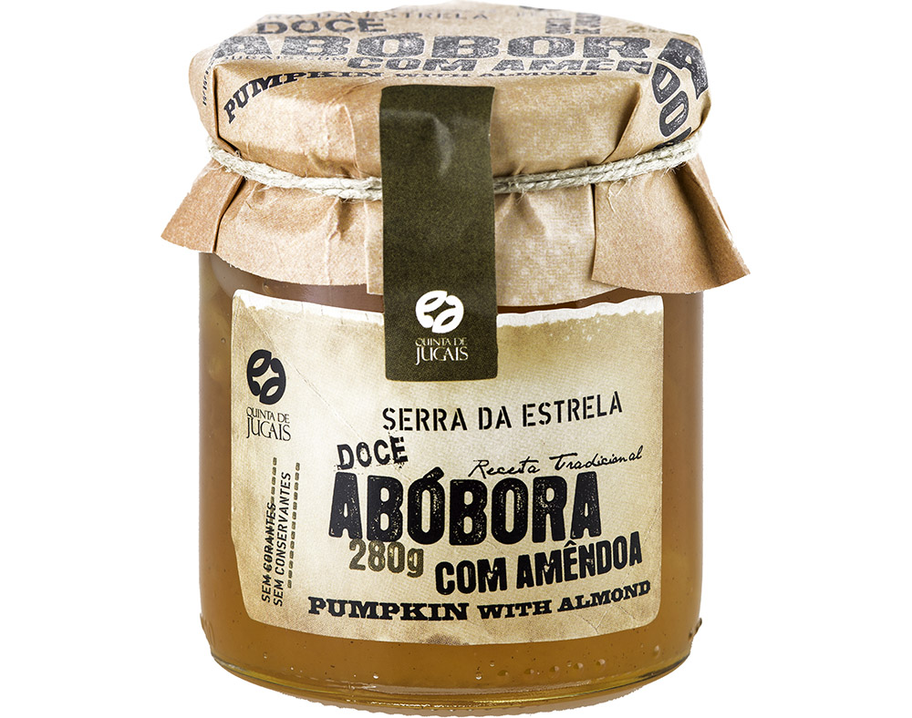 DOCE QUINTA DE JUGAIS ABÓBORA COM AMÊNDOA 280G