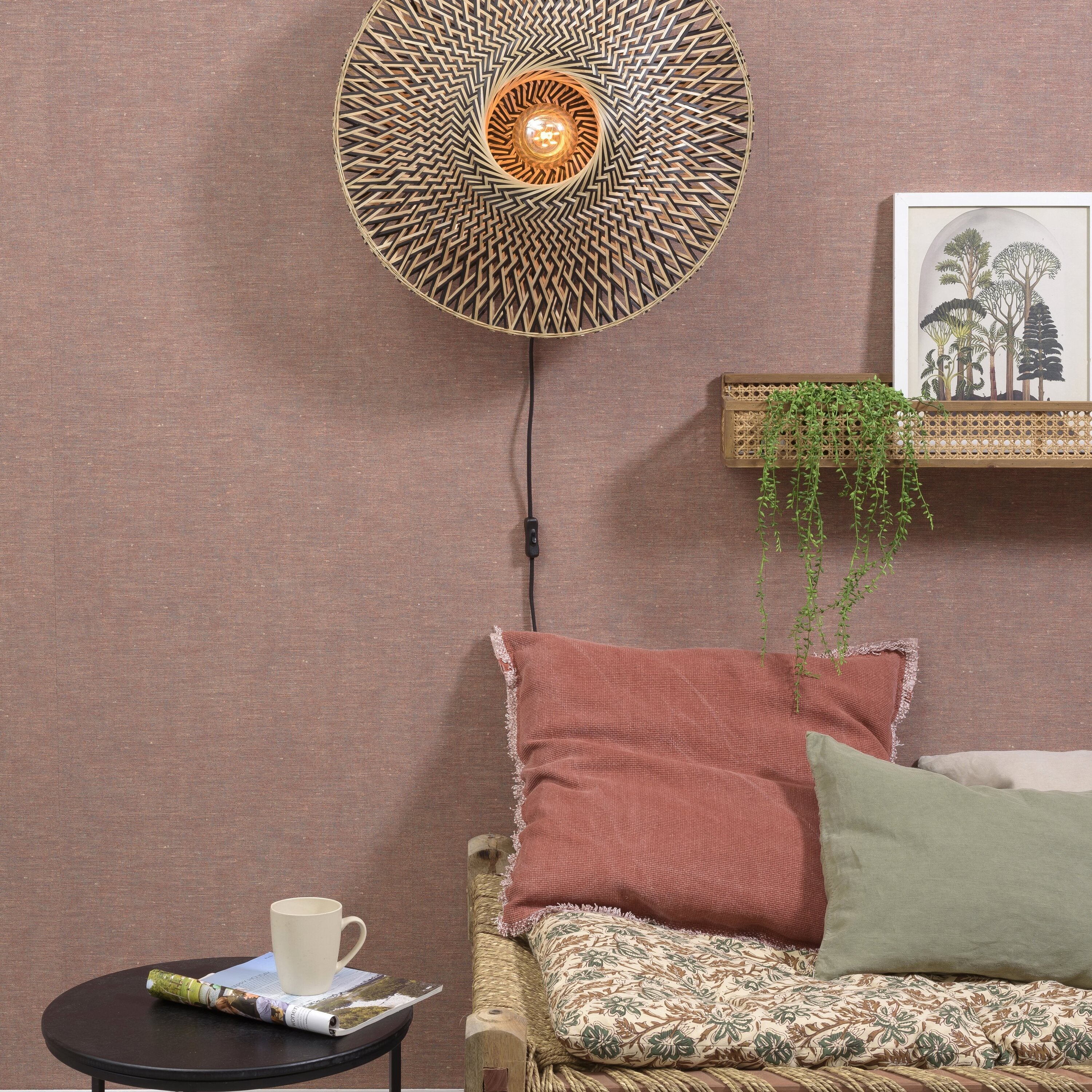 GOOD&MOJO Bali Wandlamp M - Ã 60 cm