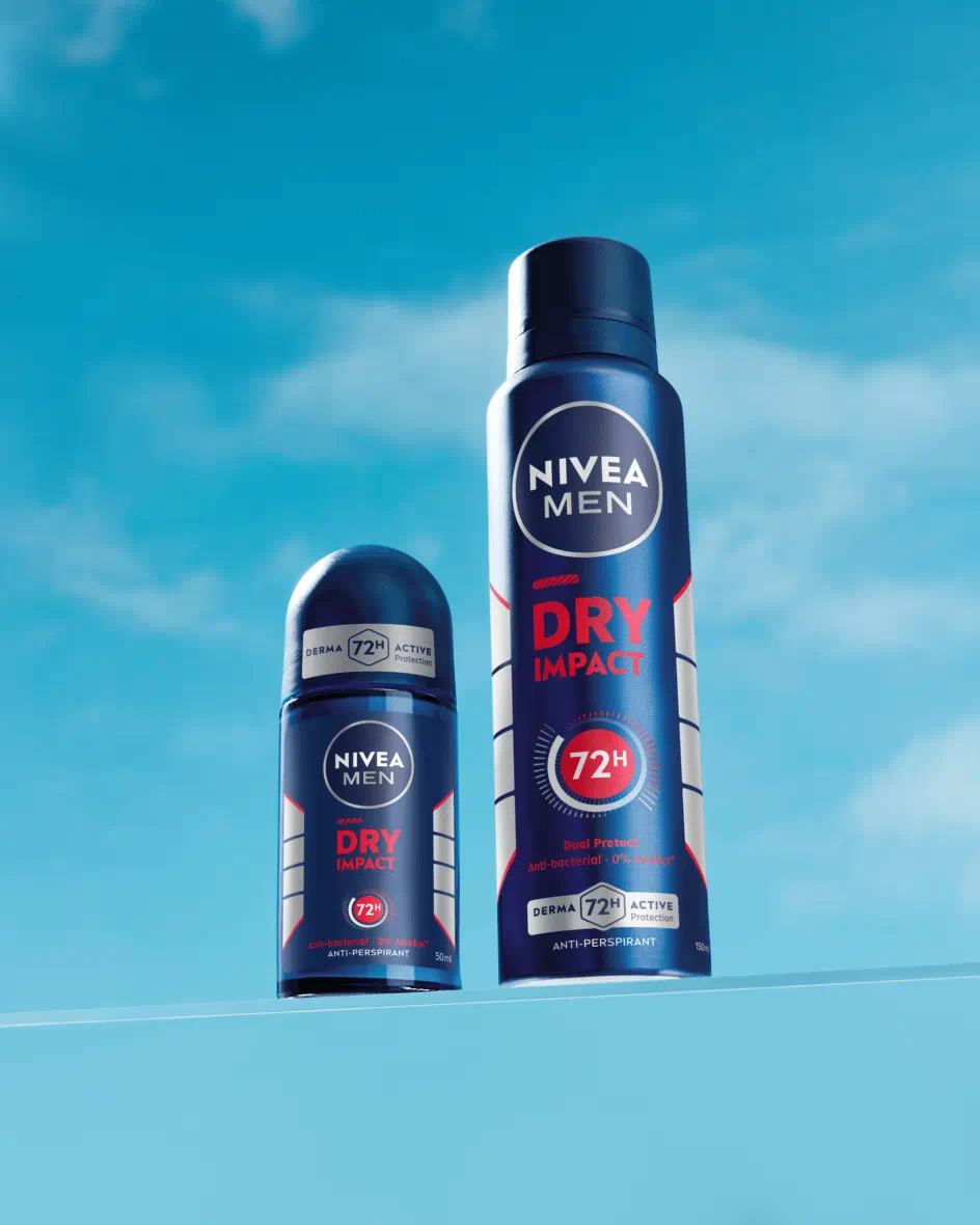 DÉODORANT ANTI-TRANSPIRANT HOMME BILLE DRY IMPACT 72H