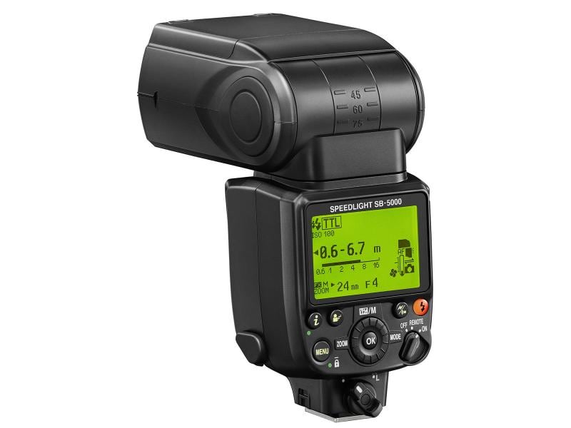Nikon Blitzgerät SB-5000 Professionelles, funkgesteuertes i-TTL-Blitzgerät