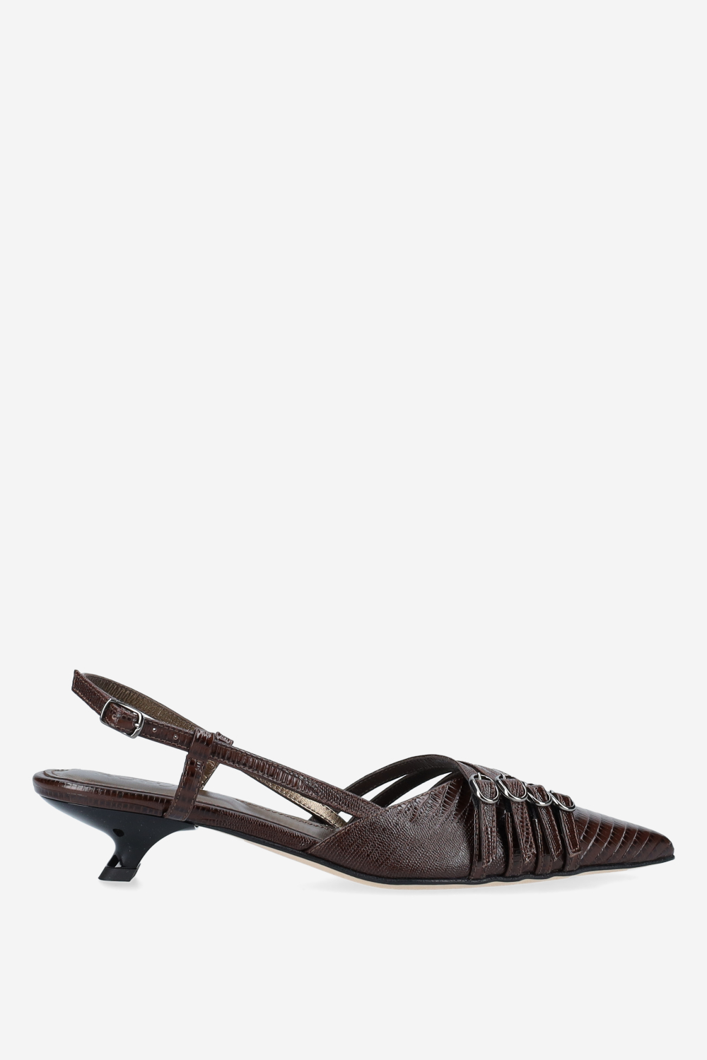 I wanna leather slingbacks