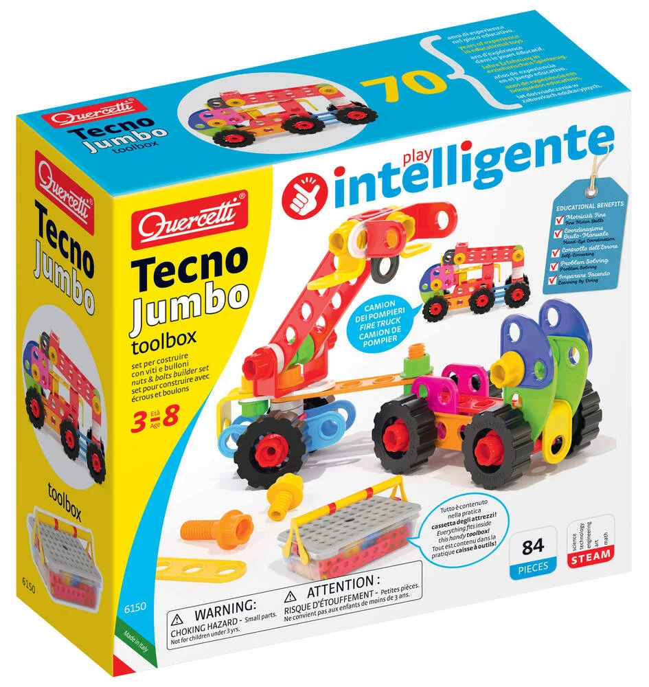 TECNO JUMBO TOOLBOX - 84 PIECES