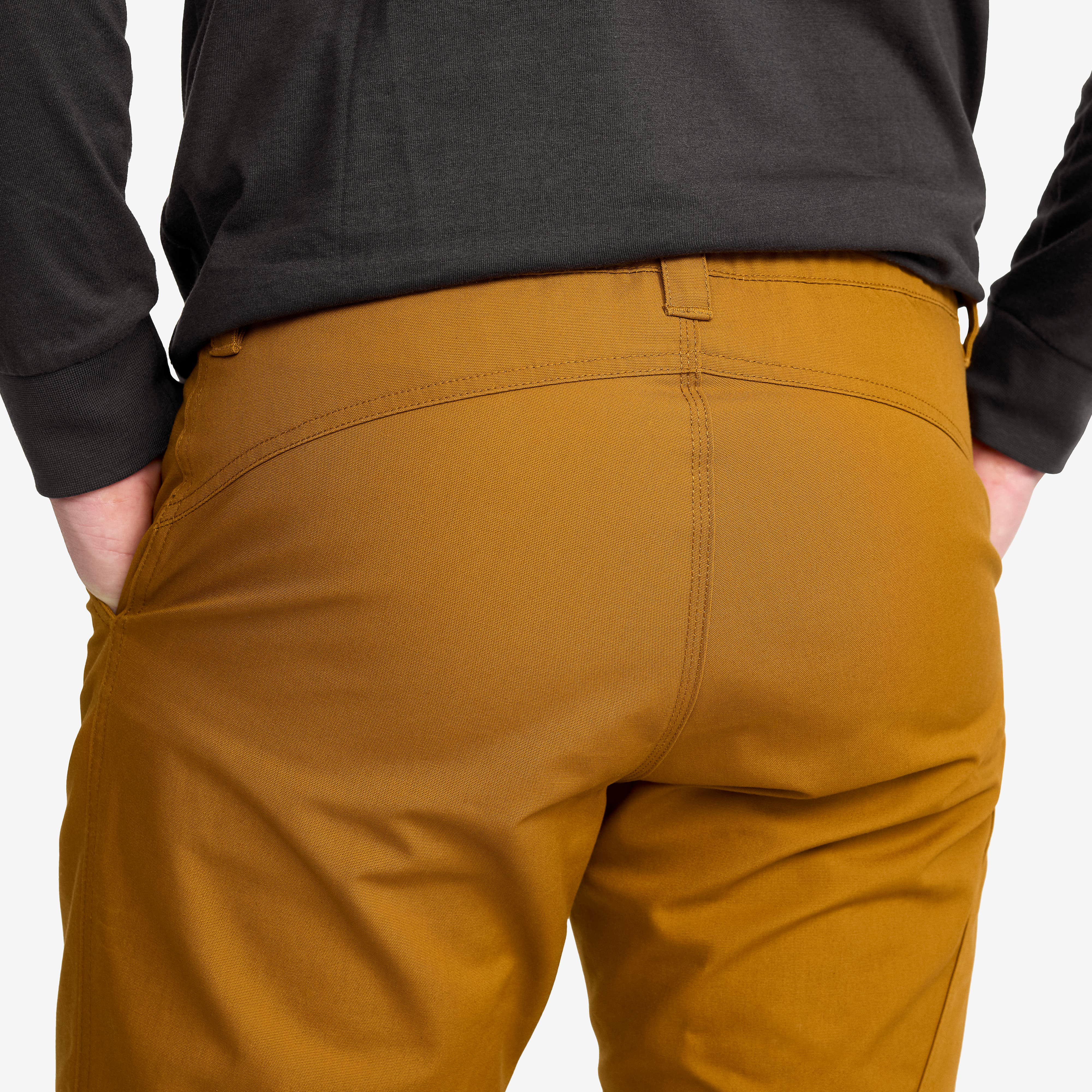 Outdoor Basic Pants Herre Golden Brown