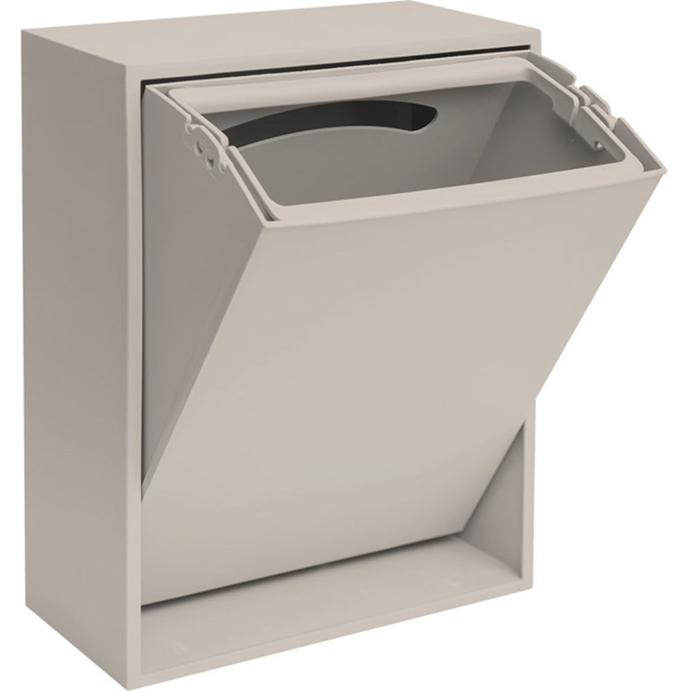 Køb ReCollector Silver Cloud Grey Recycling Box