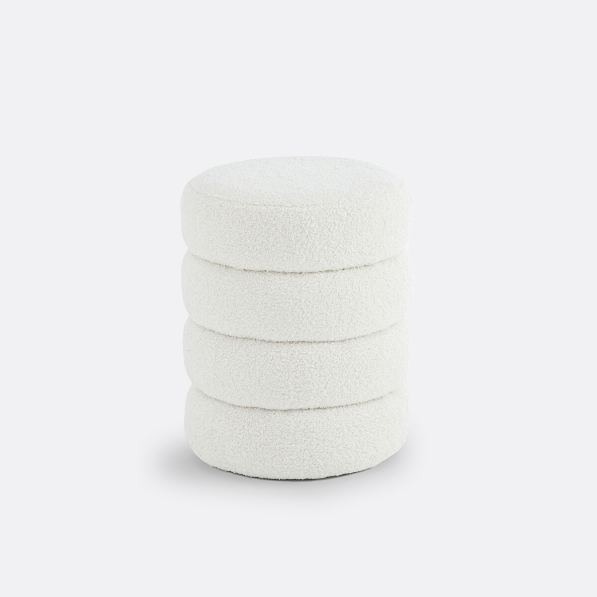 LA REDOUTE INTERIORS<br>Poef em bouclette, Pilou