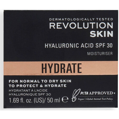 Revolution Skincare - Hydrate Hyaluronic Acid Moisturiser Spf30