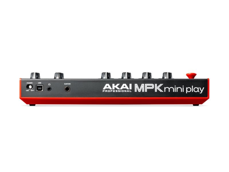 Akai Keyboard Controller MPK Mini Play MK3 Ultraportabler Keyboard-Controller für überall