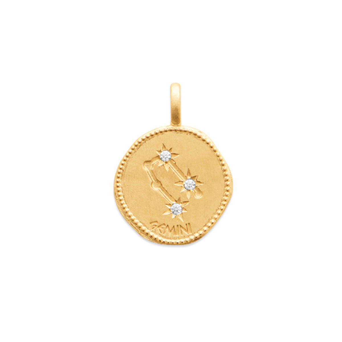 Pendentif signe du zodiaque GEMEAUX - Bijoux Privés Discovery