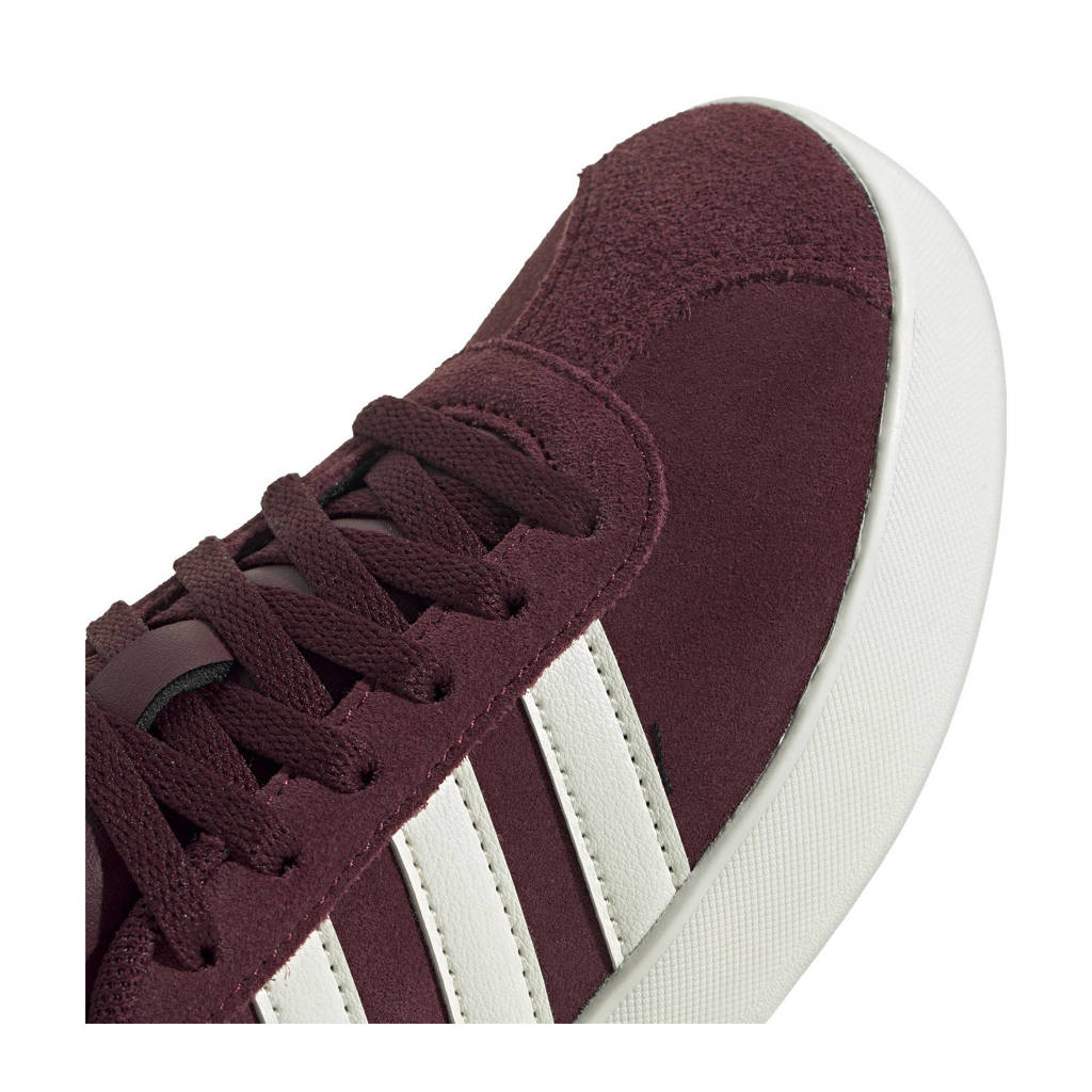 adidas VL Court 3.0 sneakers donkerrood/wit
