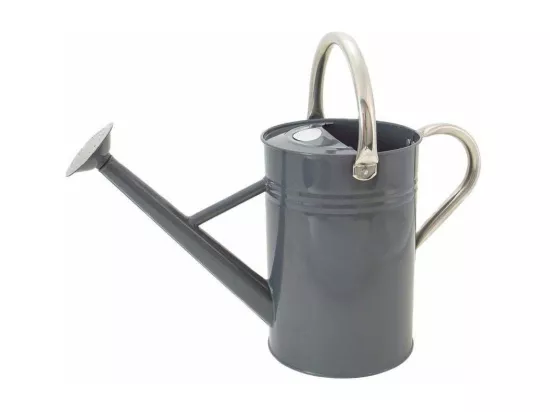 Arrosoir en acier galvanisé 4,5 litres Gris