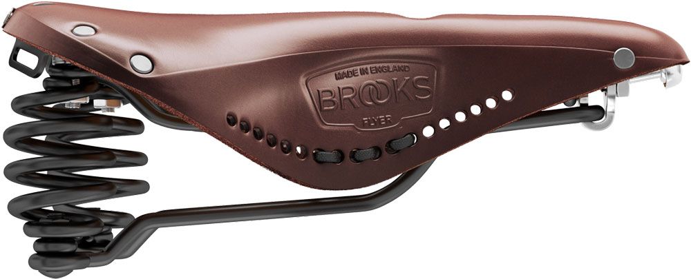 Brooks Flyer Carved Sattel brown kaufen | Bike-Discount