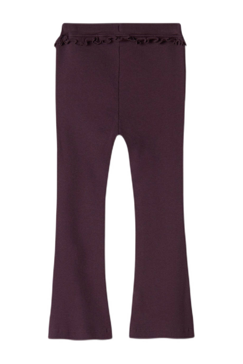 NAME IT flared legging NMFNILLA aubergine