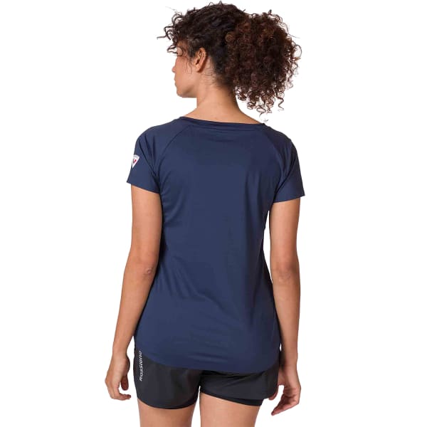 T-shirt randonnée ROSSIGNOL W TECH LIGHT TEE DARK NAVY