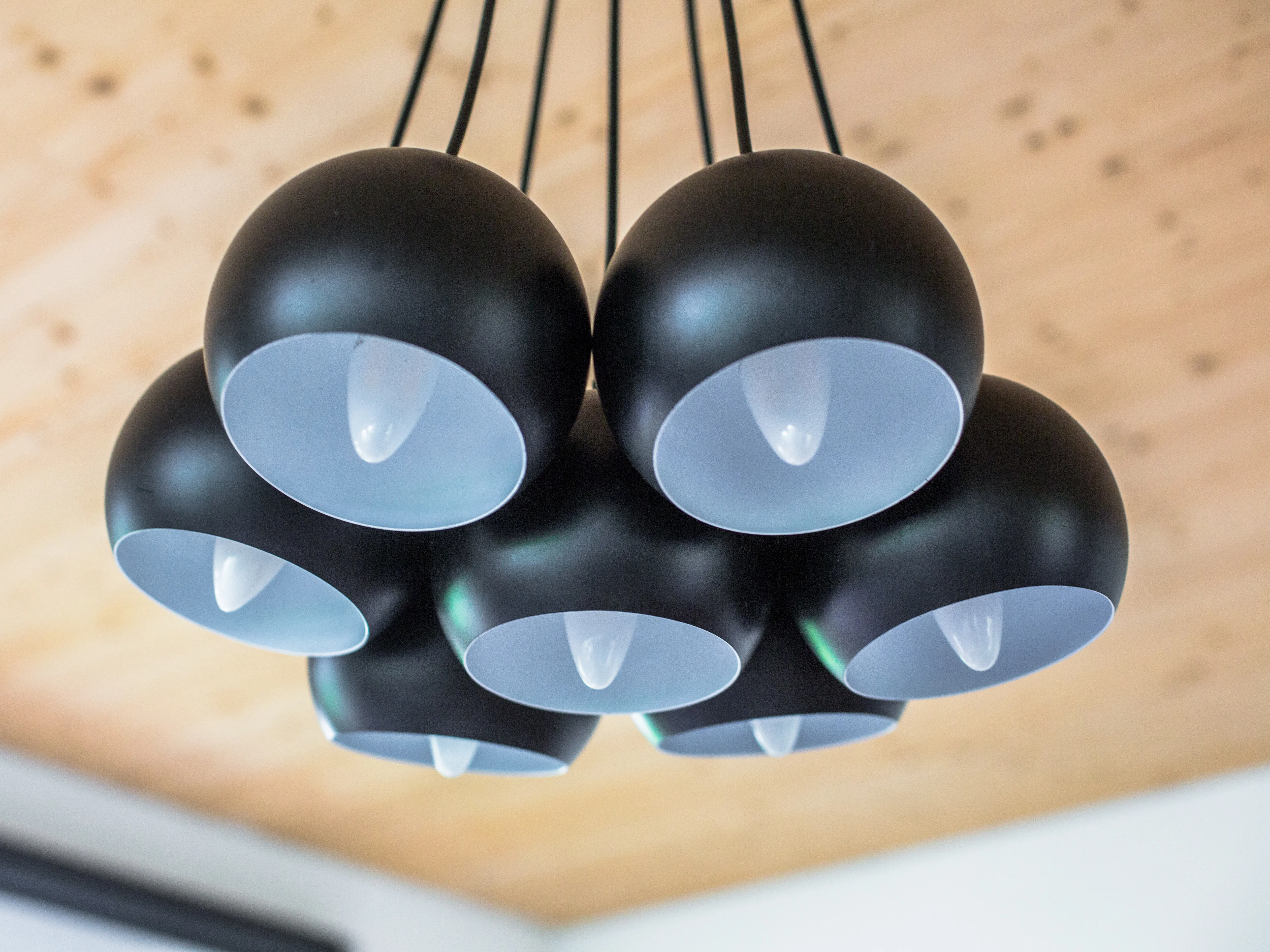 Hanglamp OLZA Metaal Zwart