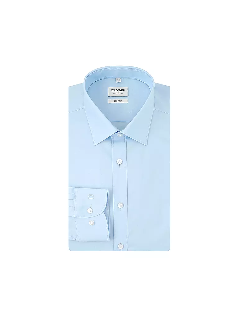 OLYMP LEVEL FIVE Hemd Body Fit Extralange Ärmel hellblau