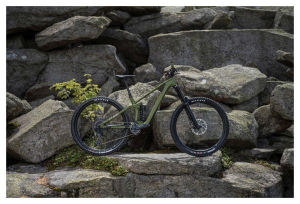 VTT Tout-Suspendu Cube Stereo One77 C:68X TM 29 Sram GX Eagle 12V 29'' Vert Olive 2023