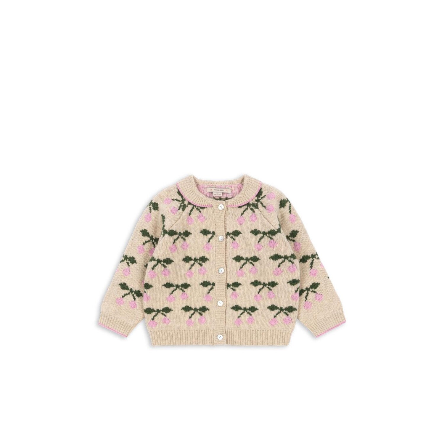 Konges Sløjd | Belou Knit Collar Cardigan | Cherry