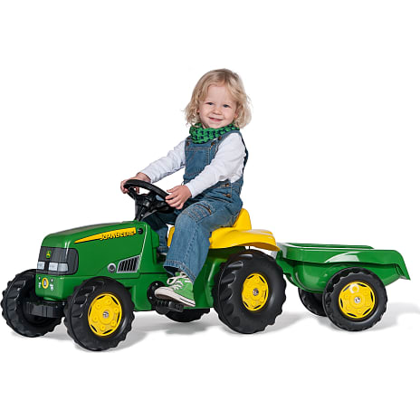 Rolly Toys John Deere traktor med anhænger