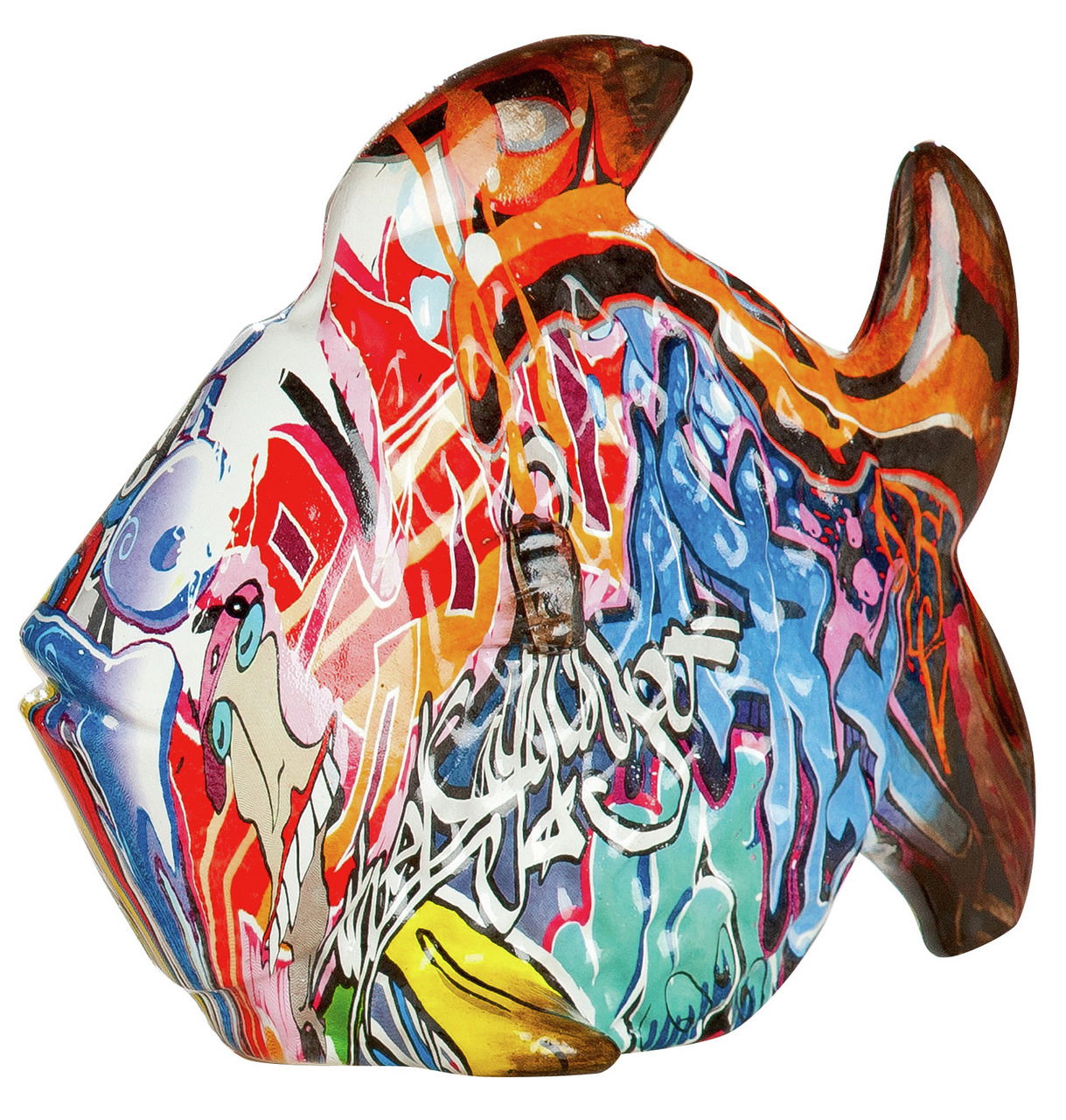 Zurbrüggen Poly Fisch Street Art