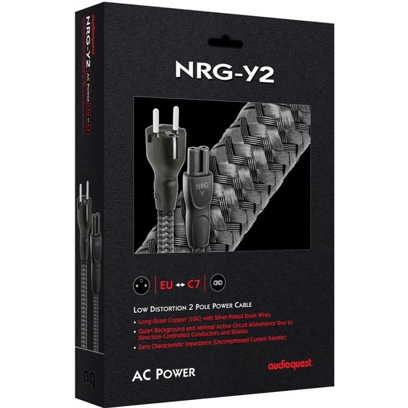Câble et Connectique Audioquest CABLE D'ALIMENTATION NRG-Y2 2M
