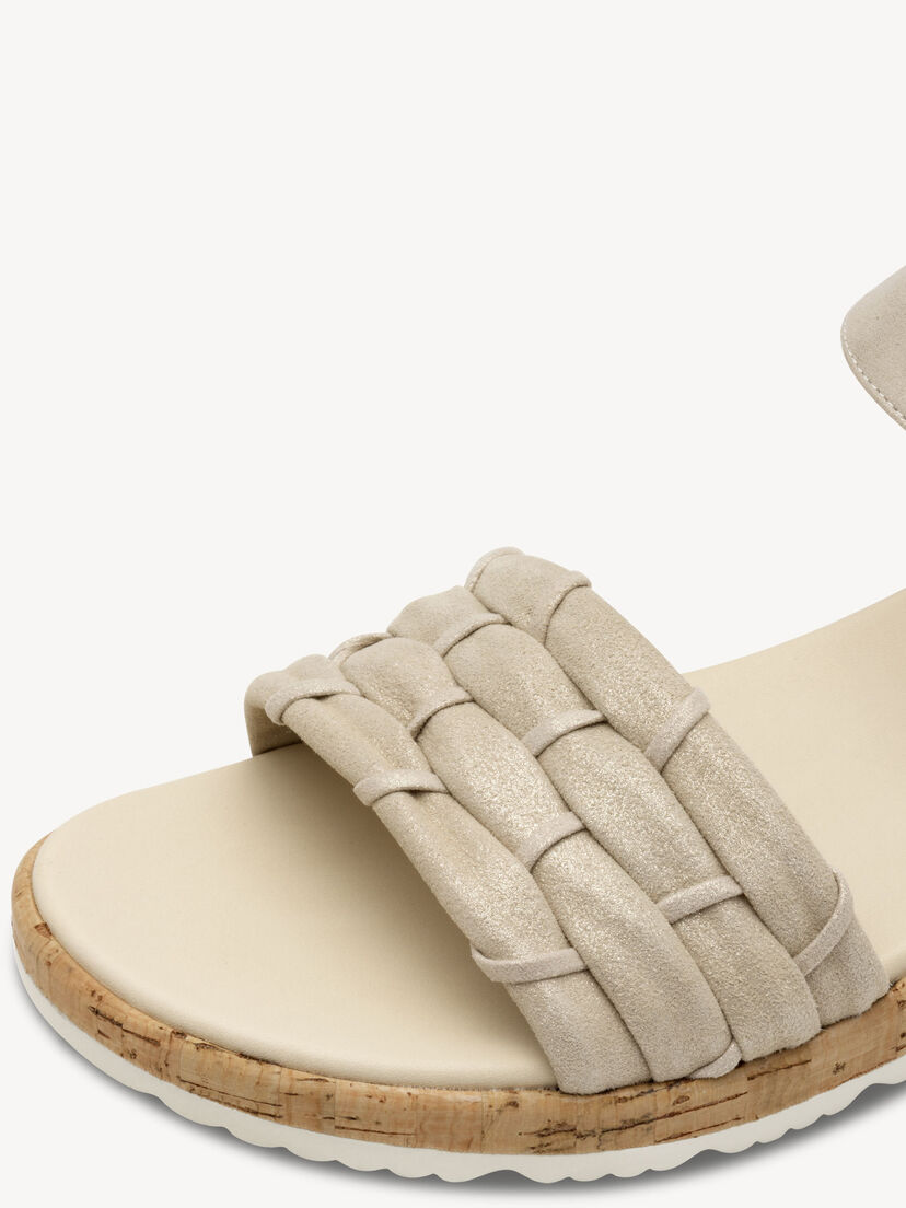 Leren Sandaaltje - beige