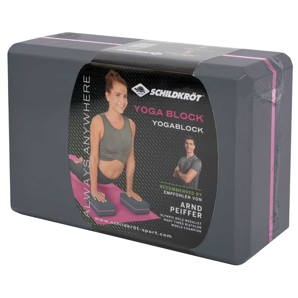 Schildkröt Fitness Yoga Block grau