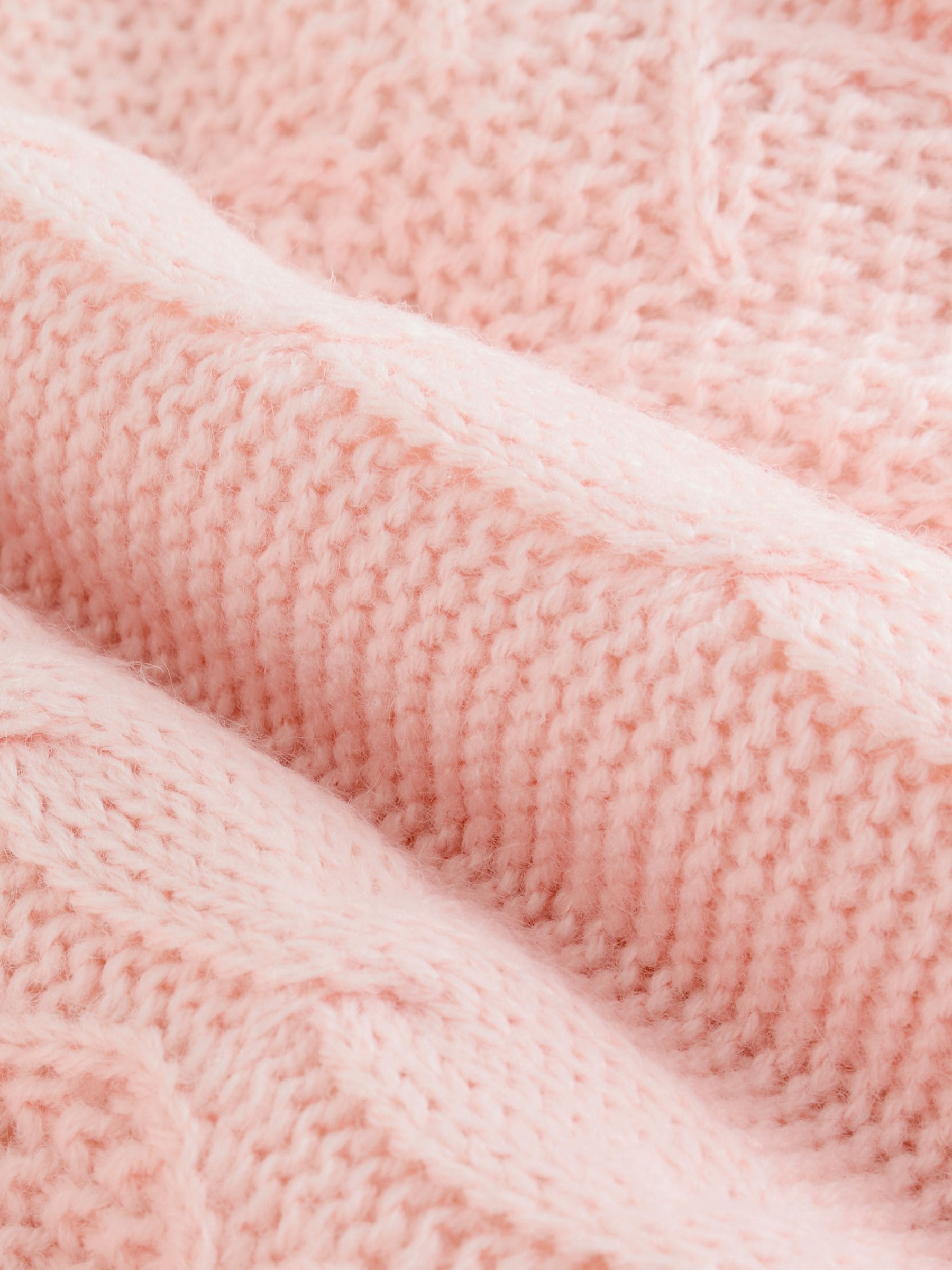 Roze - Baker by Ted Baker gebreide vestjas met strikdetail