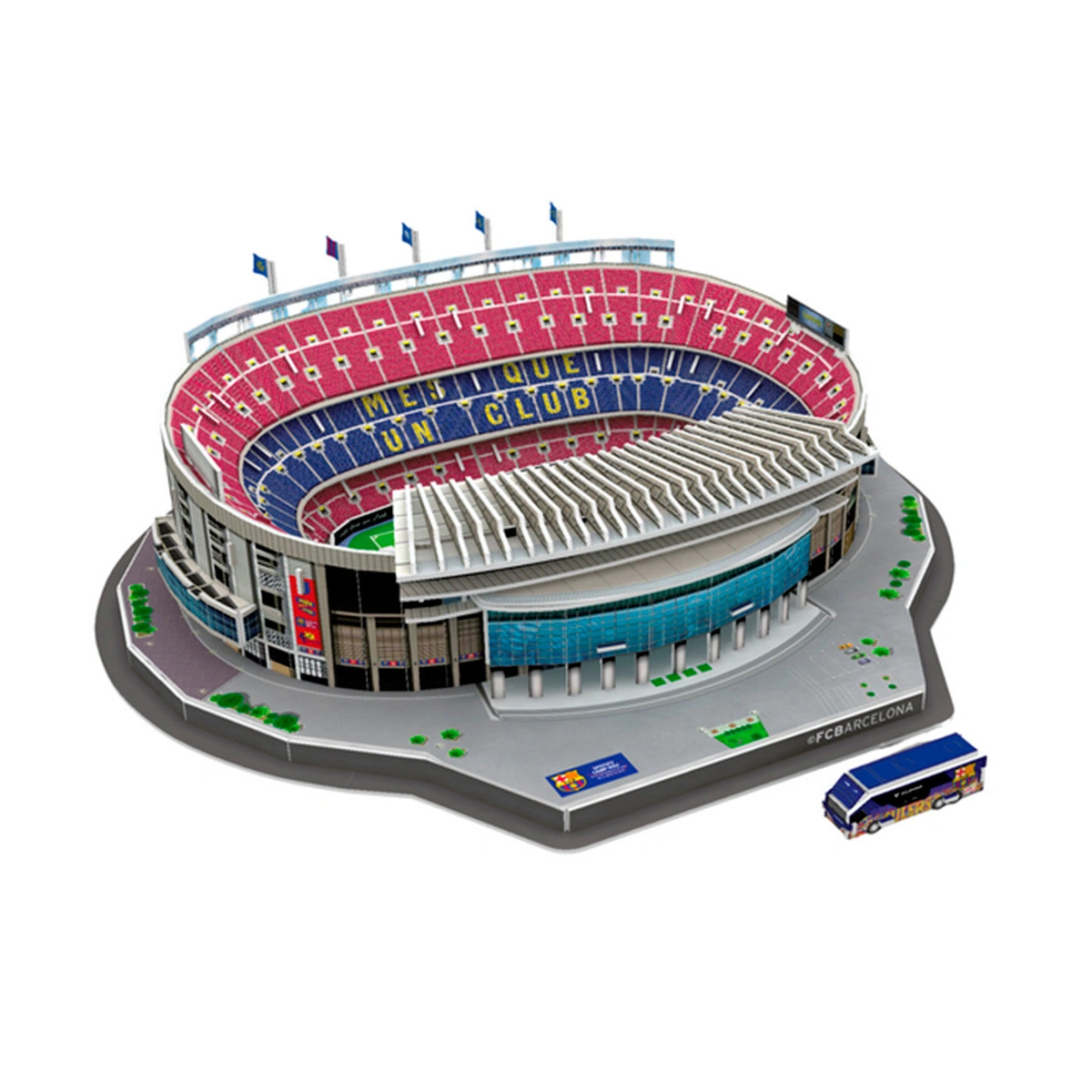 Puzzle Estadio 3D Spotify Camp Nou FC Barcelona