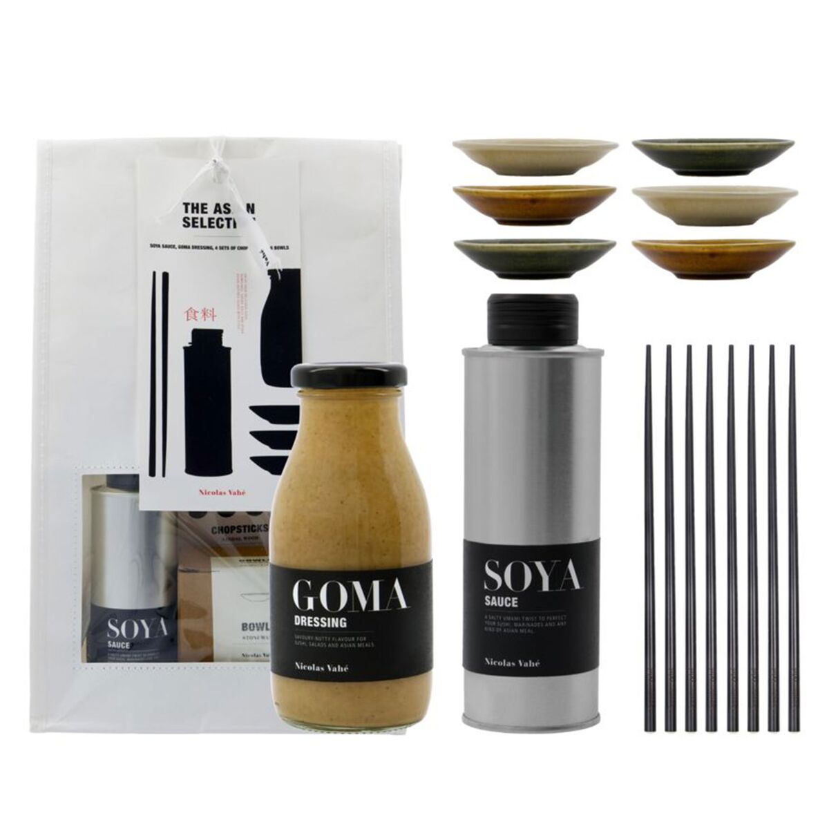 The Asian Selection goma dressing + soyasaus, 2 x 25 cl