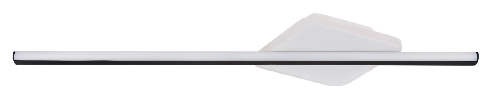 LED-Wandleuchte - weiß-schwarz matt - 70 cm